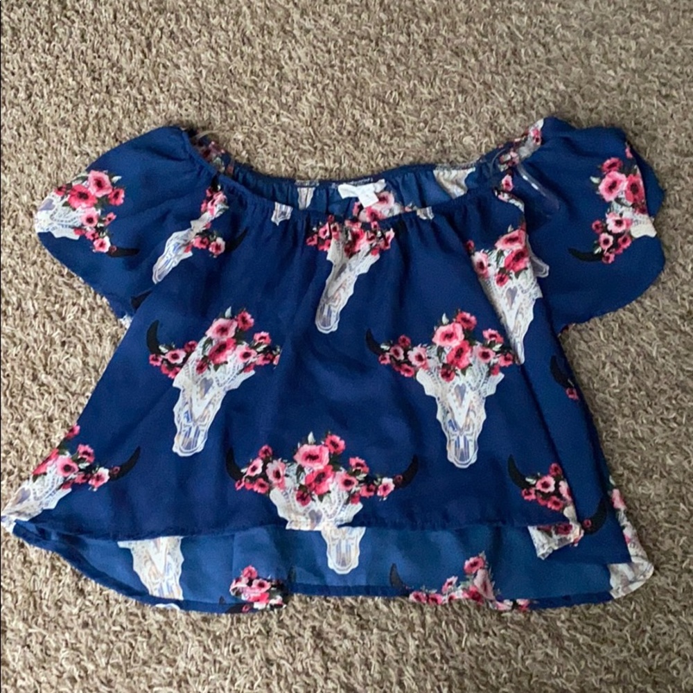 Off the shoulder top